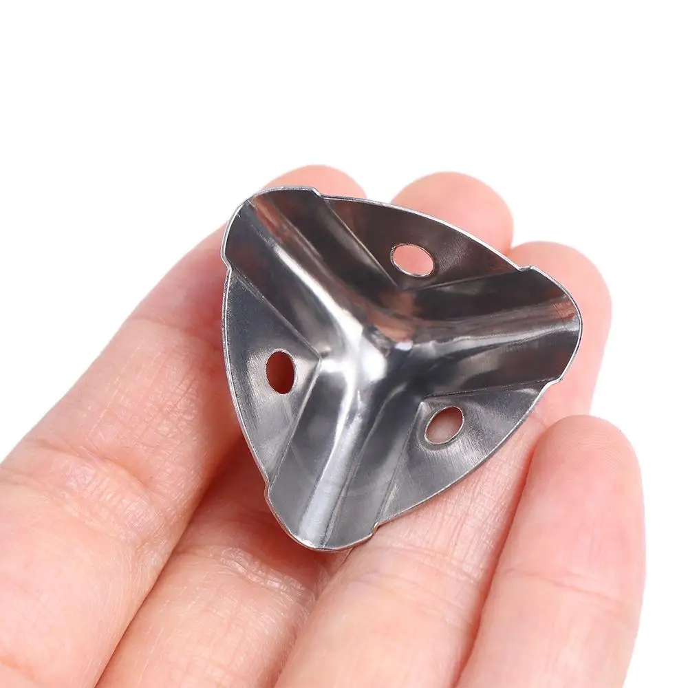 Iron Silver Corner Protector Antique Furniture Hardware Case Edge Guard Box Corner Corner Bracket Corner Cover