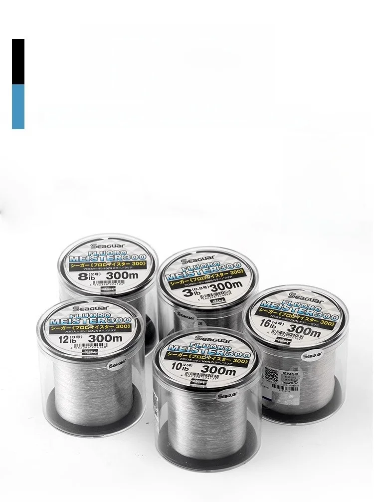 seaguar-new-master-fluorocarbon-line-leader-line-for-sea-fishing-and-bank-fishing-300-meters-long-carbon-line-25-pound-test
