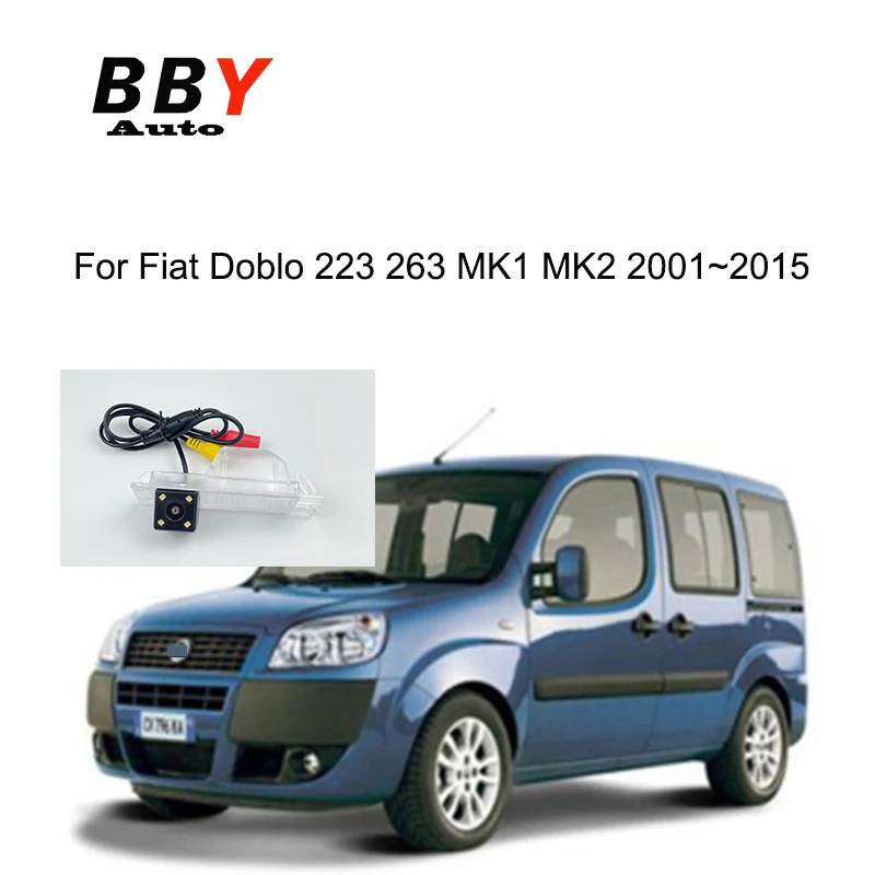 AHD камера заднего вида «рыбий глаз» для Fiat Doblo 223 263 MK1 MK2 2001 ~ 2015 CCD камера заднего вида с ночным видением