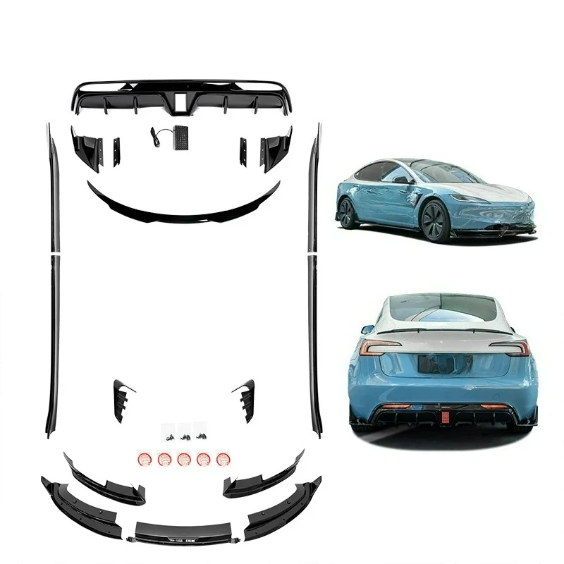 

Hot-Selling FORTesla Model 3 MSL Glossy Black Dynamic Style ABS BODYKIT 2024
