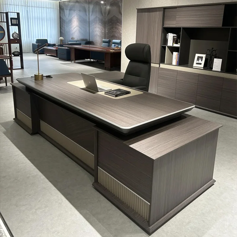 Organizer Reception Office Desk Corner Modern Aesthetic Executive Office Desk Computer Mesa De Escritorio Luxury Furniture