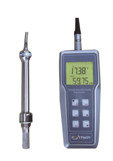 Portable temperature and humidity dew point meter DP70-3X, compressed air trace moisture meter