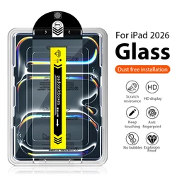 Protetor de tela de vidro temperado para ipad pro 13 11 m4 12.9 10 9 10th 9th geração ar 5 4 3 2 m2 mini 6 10.2 10.9 acessórios