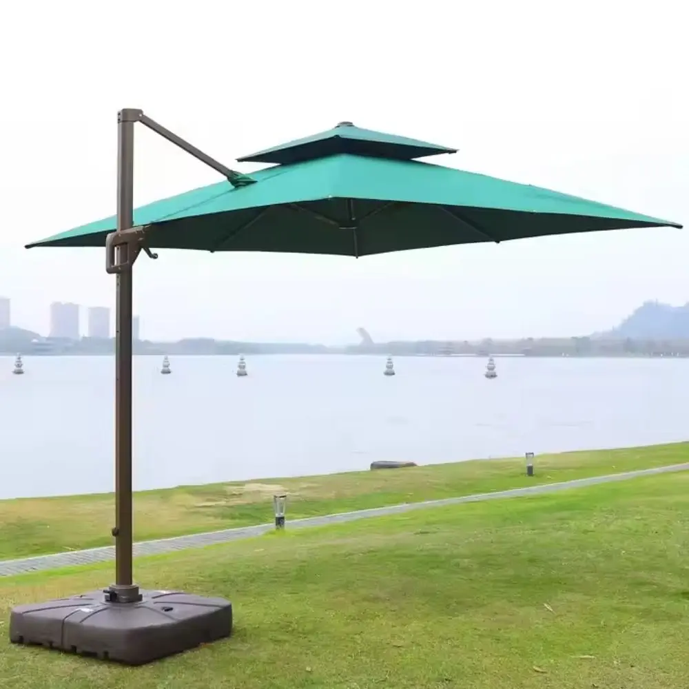 8 Rib Umbrella Surface Cloth Fabric Polyester Patio Umbrella Surface Sunshade Waterproof Sunshade Cloth Outdoor