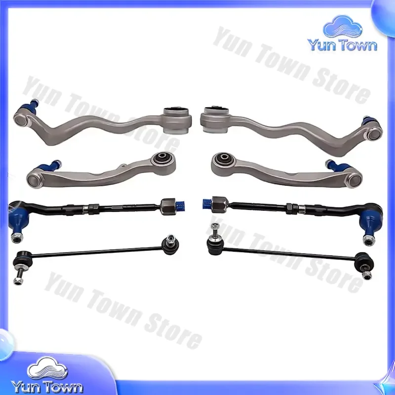 Front Lower Suspension Control Arms and Drop Links Set for BMW E60 E61 530 530D car suspension parts for automotive repair