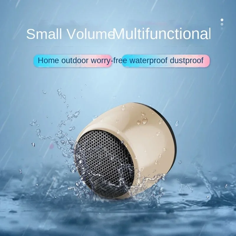 Мини-портативный Bluetooth-динамик, музыкальный стерео объемный звук, мини-USB, уличный сабвуфер, аудиоплеер, динамик, микрофон