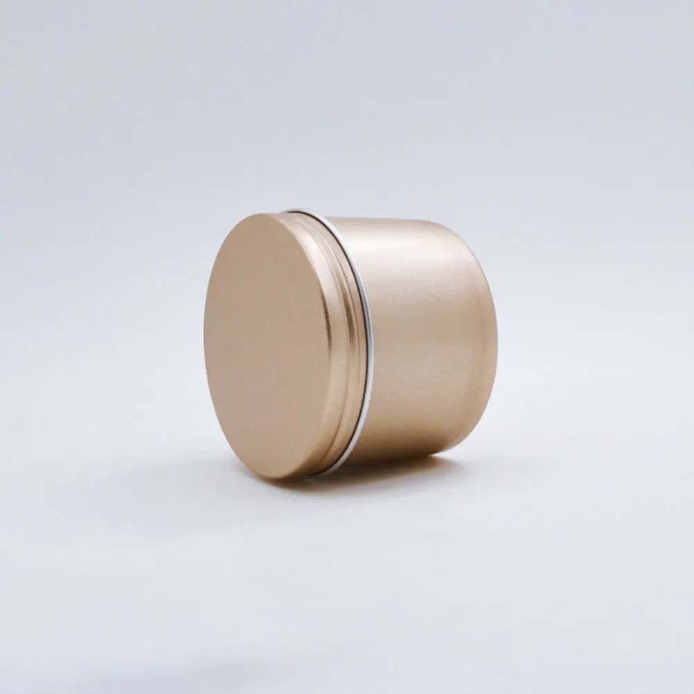 

16pcs Aluminum Tin Cans Lightweight Compact Portable Cream Boxes Travel Camping Storage Leakproof Tea Jewelry Container