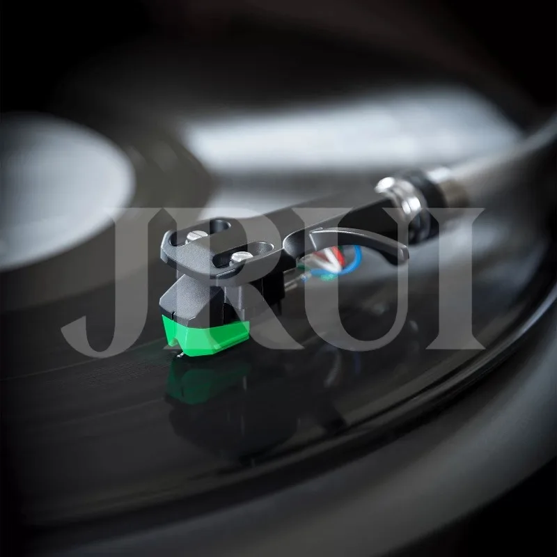AT-VM95E MM Dynamic Magnetic Elliptical Diamond Stone Black Glue Sound Head VMN95E Sound Head