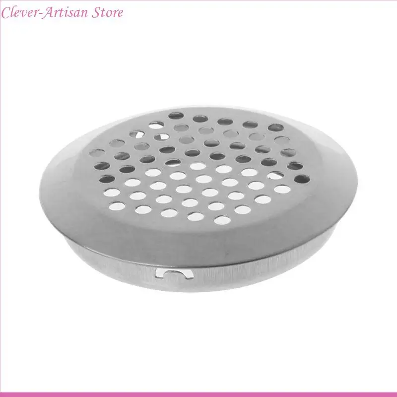 E06B Stainless Steel Air Ventilasi Lubang Ventilasi Louver Lubang Mesh Berbentuk Bulat