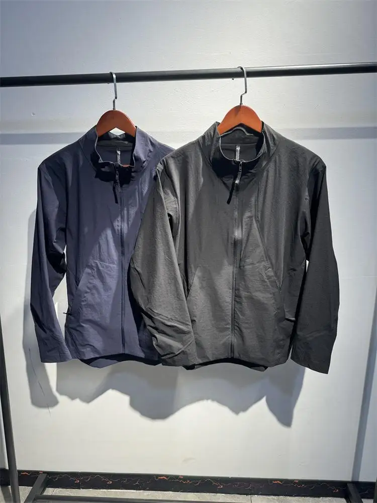 

Peak Level! Busin Series! Fully Pred Waterproof Breathable Autumn Outdoor Men's Stand Collar Jaet Stand Fit Pure C...