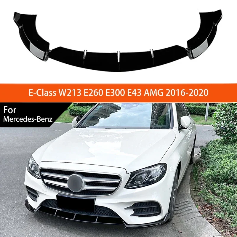

Передний спойлер бампер для Mercedes-Benz E-Class W213 E260 E300 E43 AMG 2016-2020