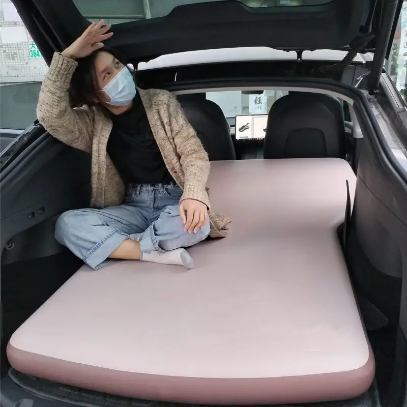 

Автомобильная надувная надувная кровать для сна, надувная кровать для путешествий, кемпинга, автомобиля, надувной матрас для Tsla Model Y 2021,