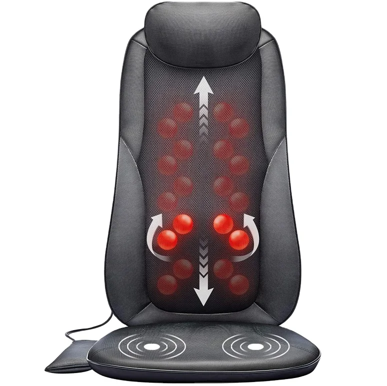 Phenitech 2025 Electric Shiatsu Massage Cushion to Soothe Promote Blood Circulation
