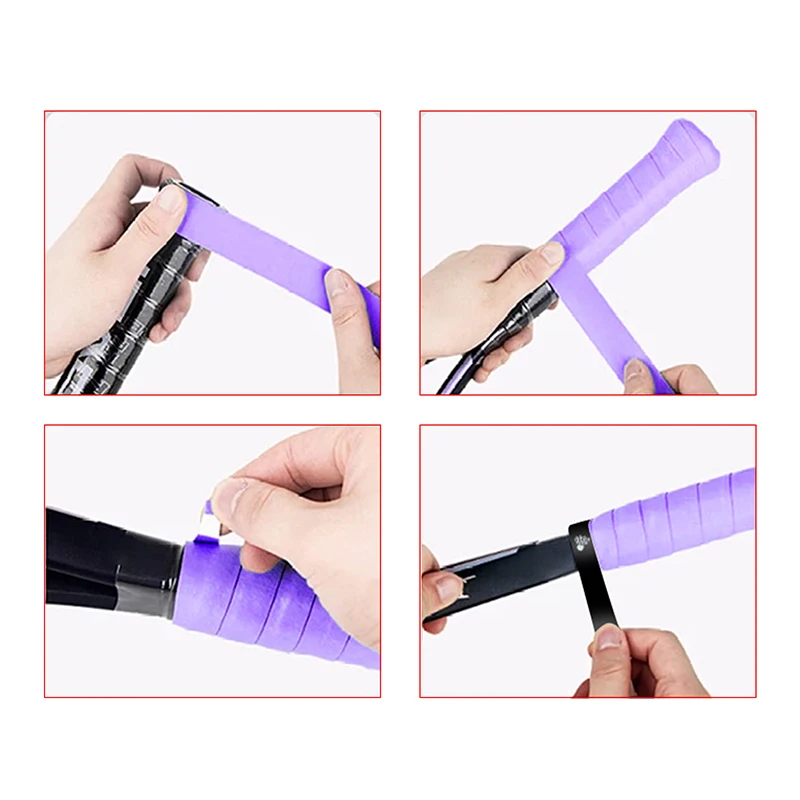 

【rrkxa】1 шт. градиентная ручка, нескользящая, впитывающая пот, ручка для ракетки для бадминтона, ручка из искусственной кожи, намоточная лента, аксессуары для бадминтона