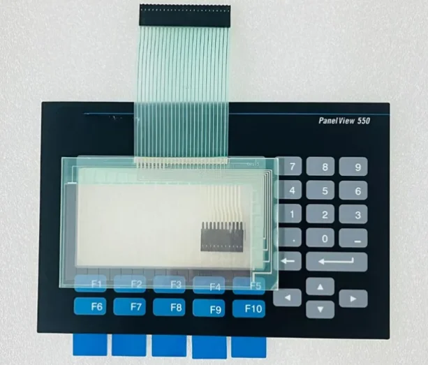 

New Replacement Compatible Touch panel Touch Membrane Keypad For PanelView 550 2711-K5A20 2711-K5A8L1