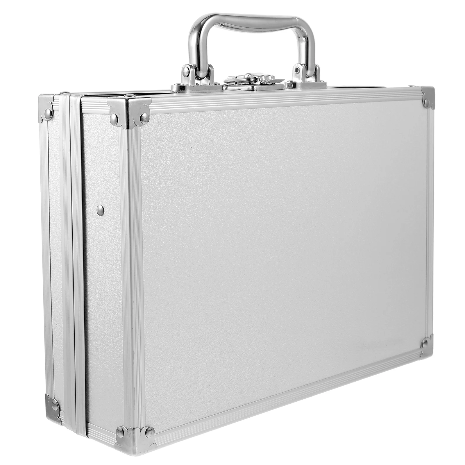 Instrument Storage Box Tool Case Aluminum Briefcase Hard Cases Carrying Alloy Metal Suitcase Man Locking