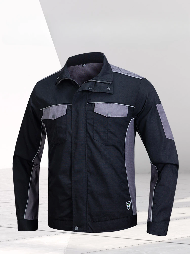 men's wear-resistant labor insurance top clothing woodworking high-end logistics training engineering department jacket