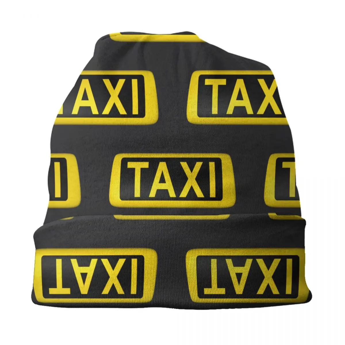 Taxi Driver Skullies Beanies Caps Unisex Winter Warm Knit Hat Women Men Street Adult Bonnet Hats Outdoor Ski Cap