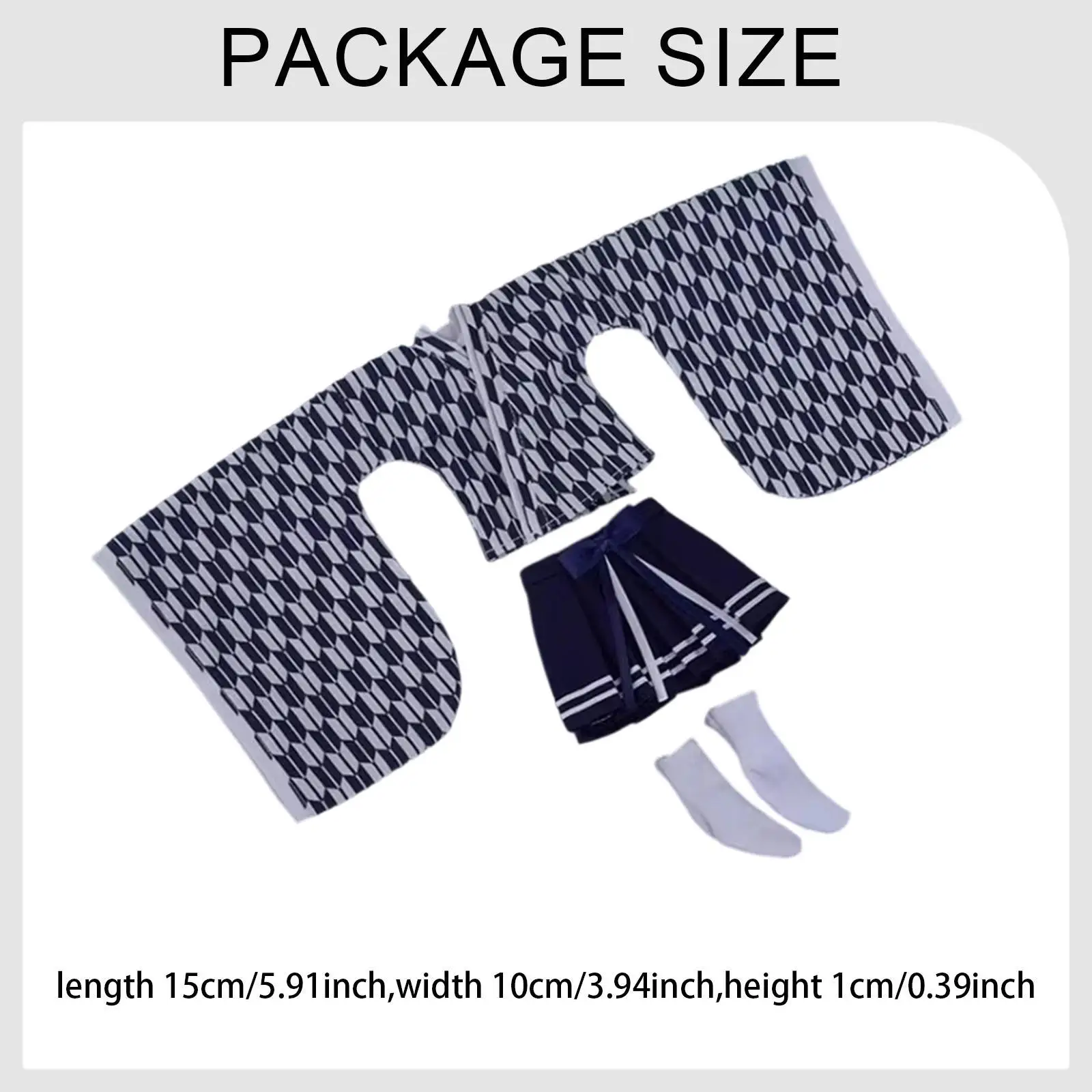 

Комплект одежды для фигурки 1/6: Японское кимоно, полный наряд для кастомизации