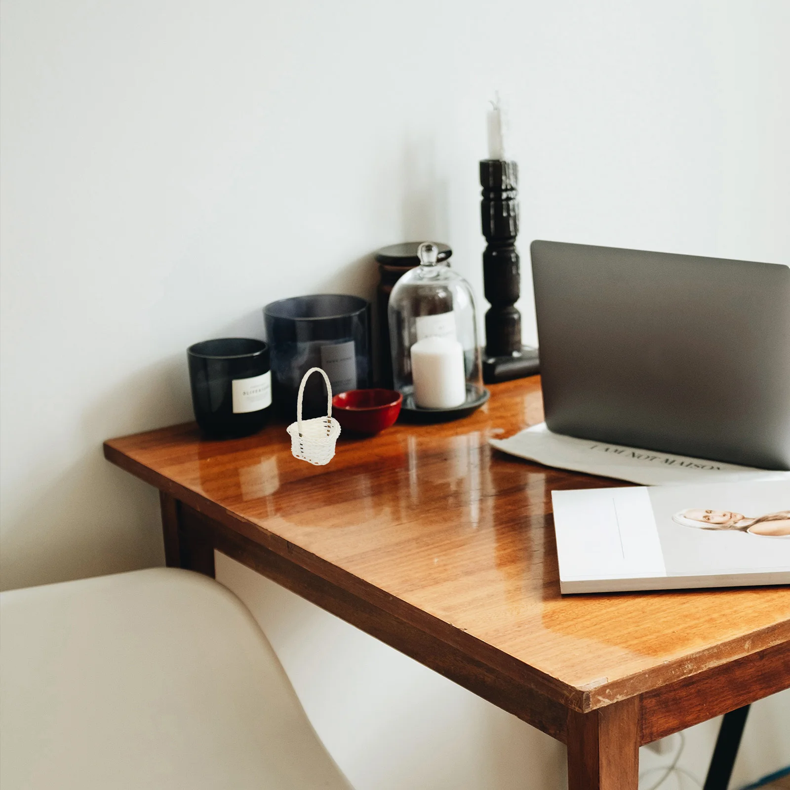 

6Pcs Woven Storage Baskets Rattan Basket for Home Hotel Use Multi-Purpose Bamboo Picking Basket Decorative Country Style