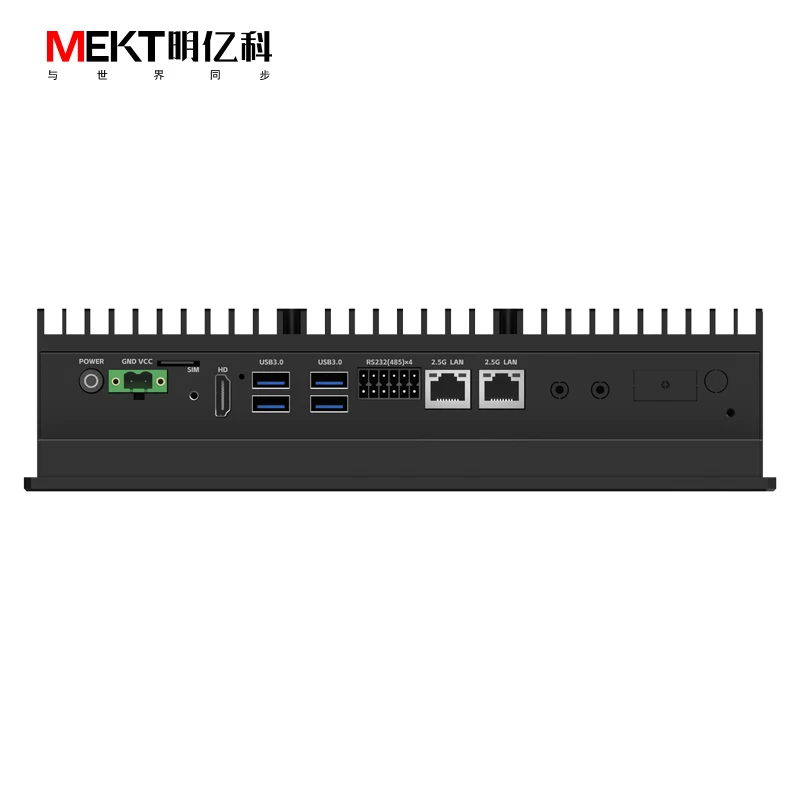 MEKT 10.1/10.4 Inch Smart Terminal Capacitive Touch Screen External Embedded Industrial All-in-One Wall-mounted Computer -40℃~80