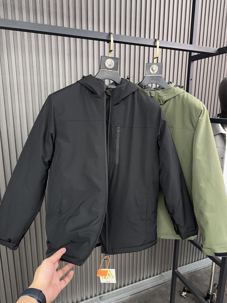 

Мужская хлопковая куртка с капюшоном Thiened Fce на подкладке SVIP с 3D функцией, теплая повседневная осенне-зимняя модная верхняя одежда Pampa&