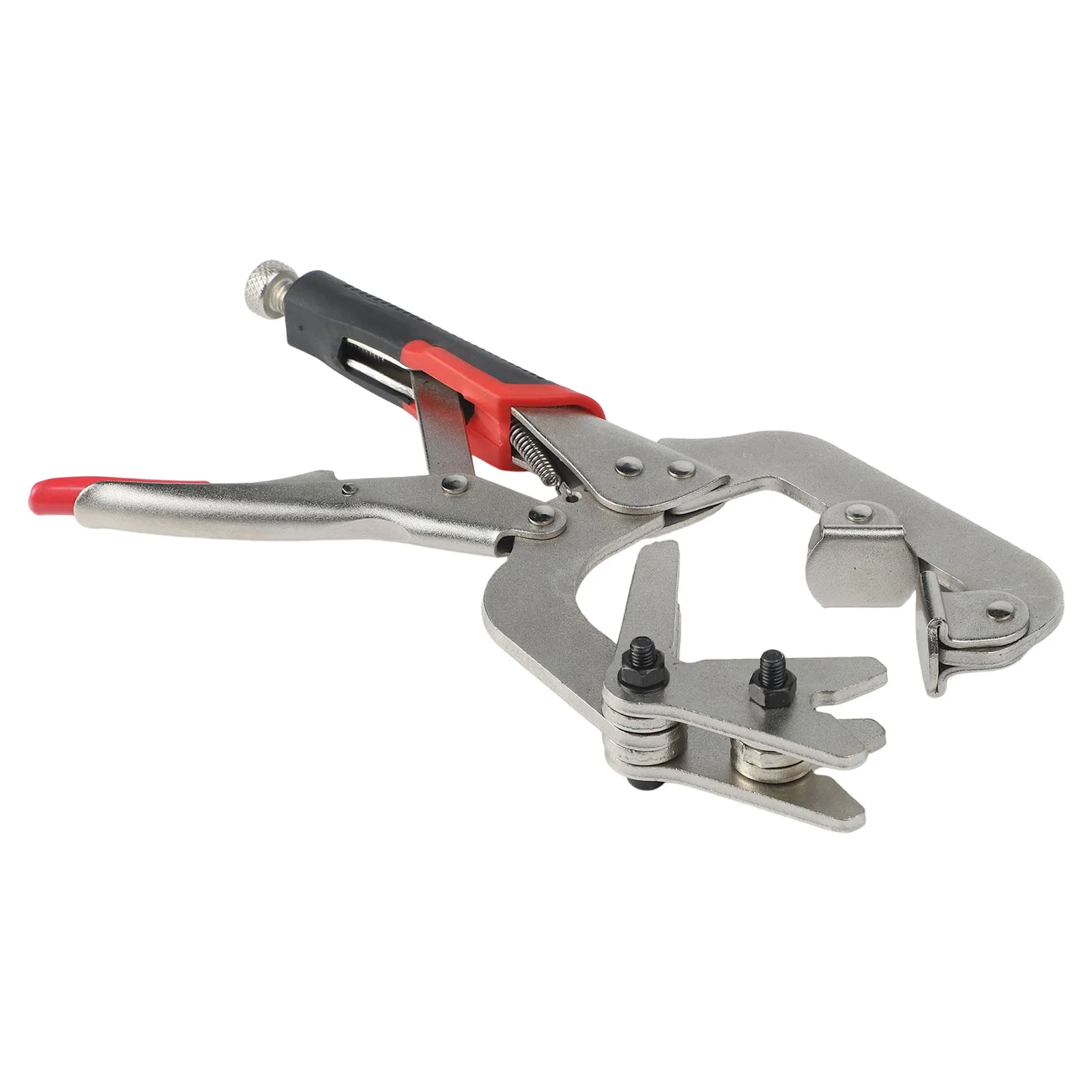 10 Inch Welding Pliers Steel C Clamp Vise Grip Locking Adjustable Welding Pliers Wood Tenon Locator Tool Metalworking Hand Tool
