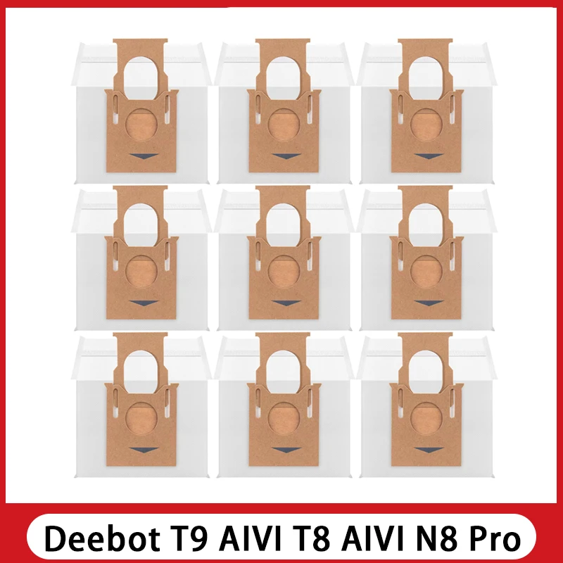 Voor ECOVACS Deebot T8 AIVI T9 AIVI N8 Pro AIVI N9 N10 N10 Plus Accessoires Hoofdborstel, zijborstel, filter, stofzak, Hepa-filter