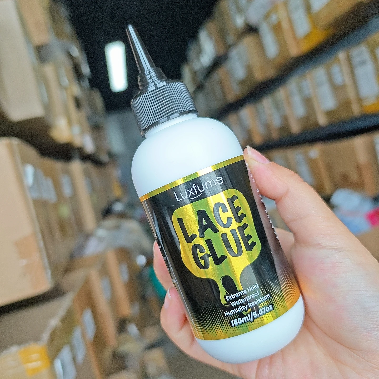 set di kit per l'installazione della parrucca colla Parrucca incollata adesivi con colla forte per il controllo del bordo impermeabile anteriore del pizzo per parrucche in pizzo