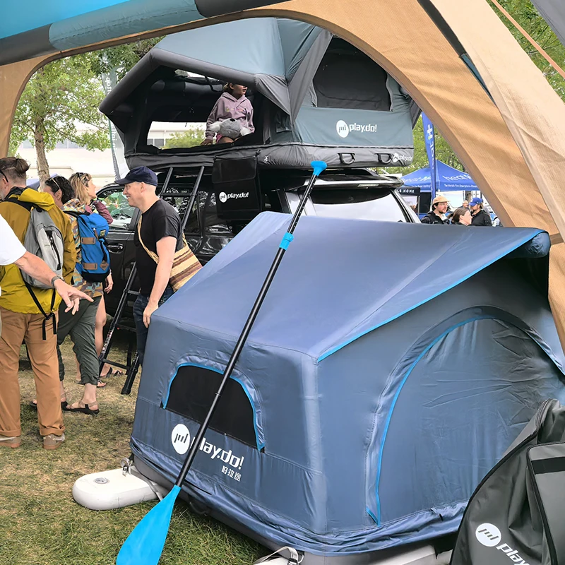 Compact Lightweight Rooftop Tent SUV Van Car Roof Top Camping Gear for Travel