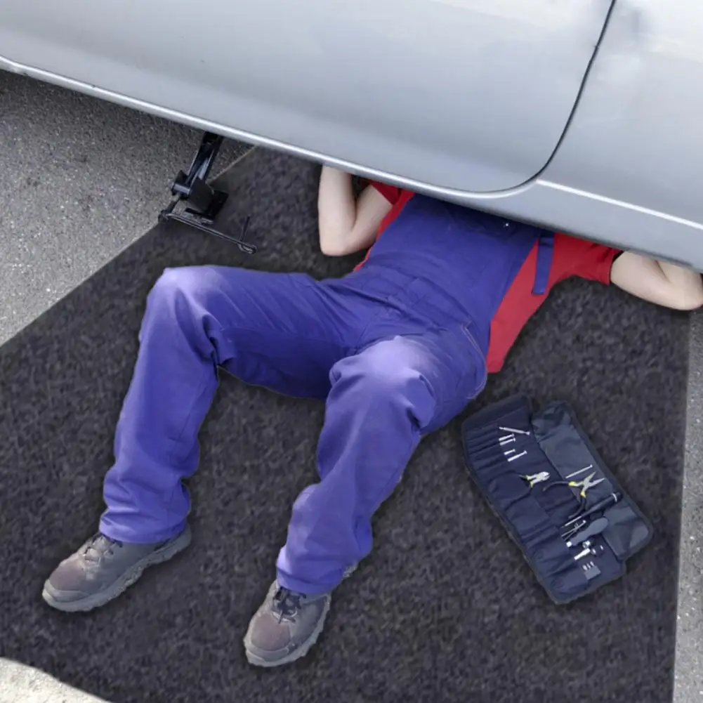 Car Maintenance Mat Oil Felt Proof Protective Waterproof Garage Mat Floor Tools Automotive Repair Creeper Pad Car Repairing