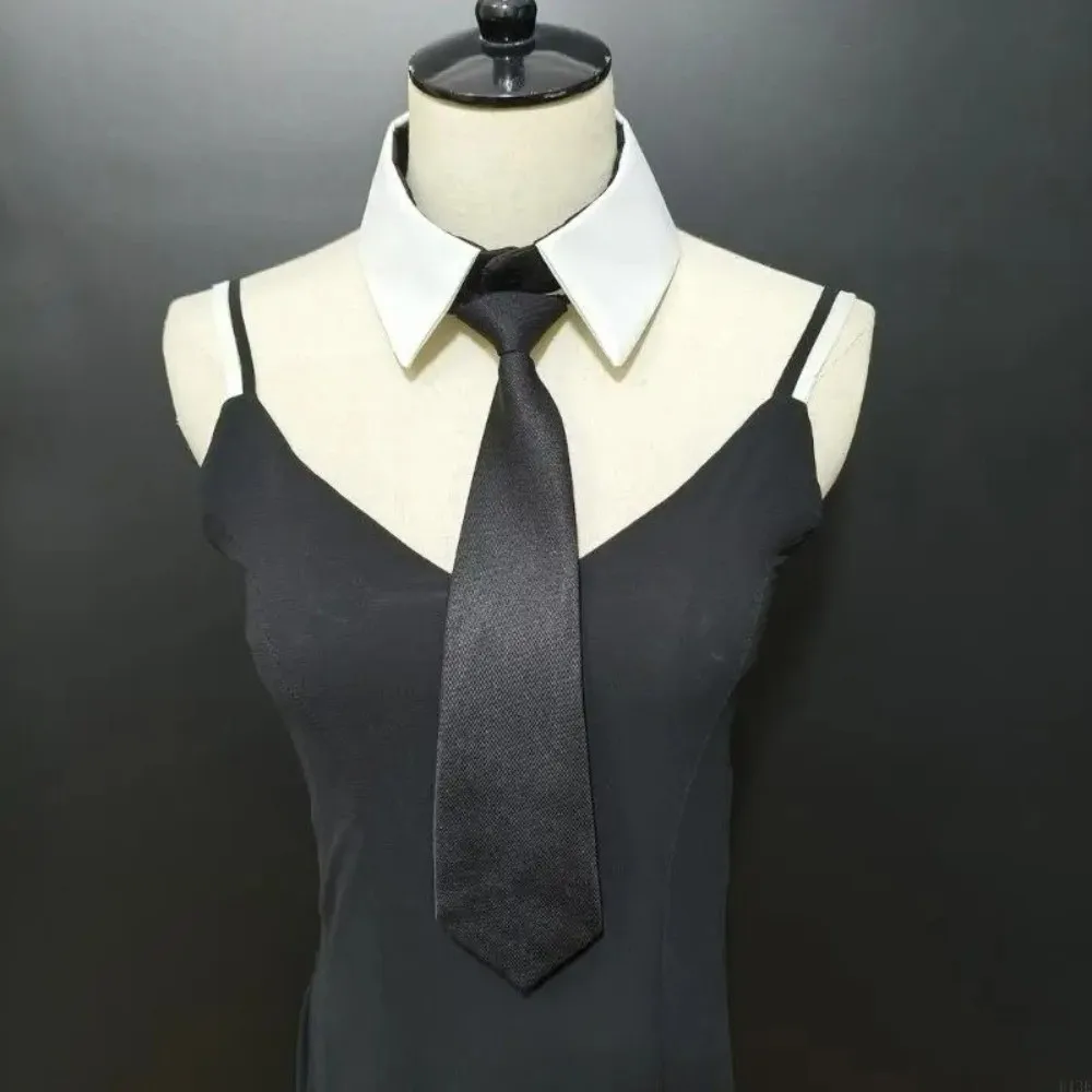 Elegant False Collar Multi-Layer Design Ruffled Style Detachable Collar Detachable Necktie Front Decorative Collar
