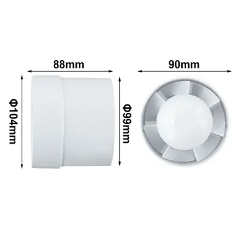 Inline Extractor Fan Extractor Fan High Performance 100 125 150mm In Line Extractor Fan For Bathroom And Kitchen