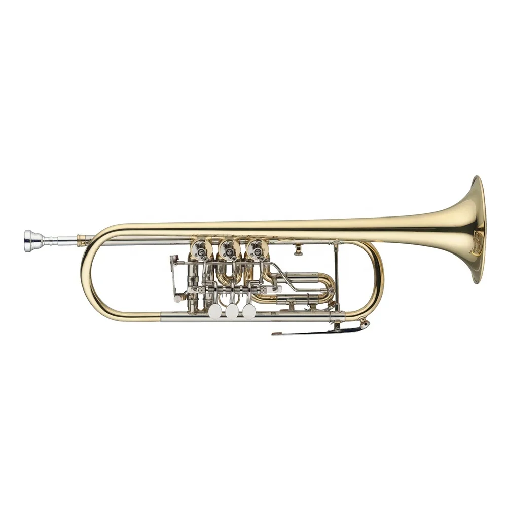 

OEM High Quality Rotary Trumpet Instrument Trompeta JYTR411