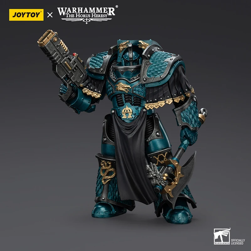 [متوفر] JOYTOY Warhammer 30K 1/18 عمل الشكل ألفا فيلق Lernaean المنهي 3 قطعة نموذج عسكري أنيمي