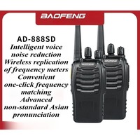 For Baofeng BF-888S Upgraded 888SD UHF Handheld High Performance Long Range TwoWay Radio Portable Walkie Talkie for Business Use