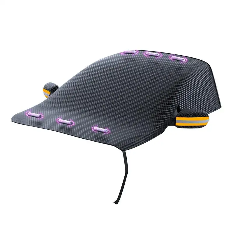 

Car Windshield Cover For Ice And Snow Magnetic Oxford Car Snow Cover Waterproof Vehicle Snow Guard Protection Snow Ice Sun