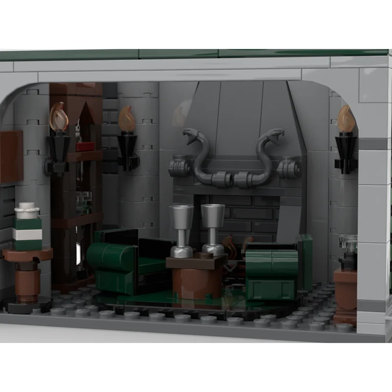 Movie Model Moc Building Bricks Common Room Model Technology Modular Block Gift Famous Scene Christmas Toys DIY Set Assembly