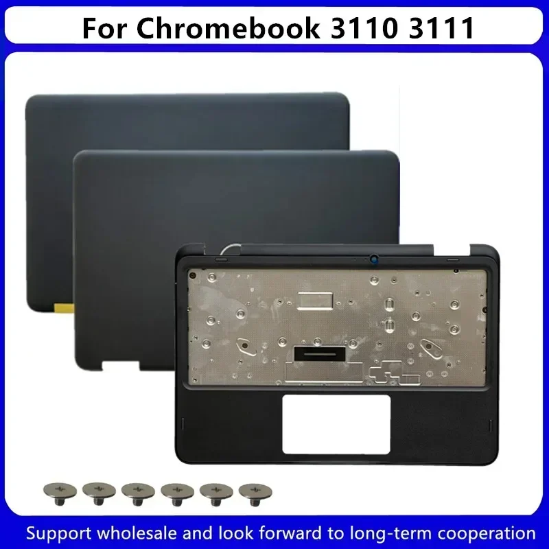 

New For Dell Chromebook 3110 3111 LCD Back Cover 0PWN1F PWN1F 0MJPVM MJPVM/ Palmrest 0P3NG2 P3NG2