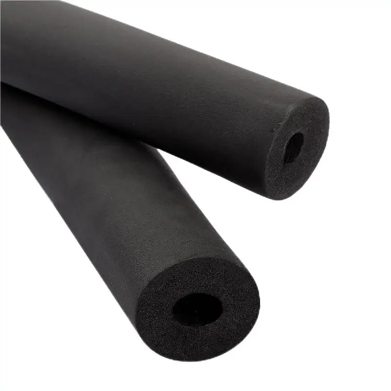 The rubber foam pipe has the function of fire and heat insulation, which can be used for pipe insulation