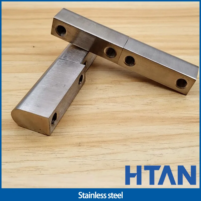 

2pcs Industrial Hinge Stainless Steel Detachable Plug-In Angle 180 Degree High And Low Step Rotating Hinge