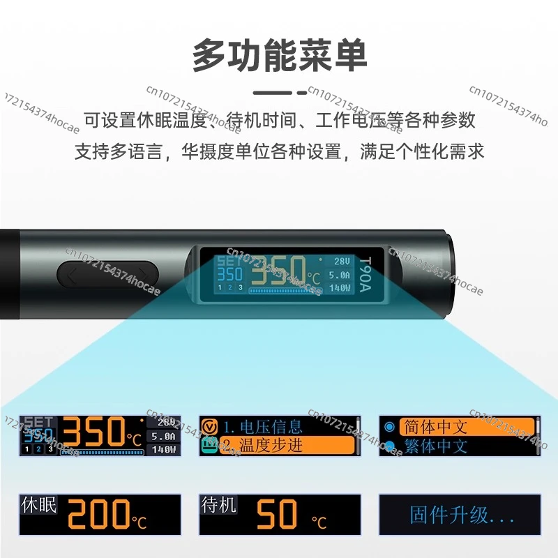 t90-intelligent-electric-soldering-iron-portable-constant-temperature-welding-table-household-maintenance