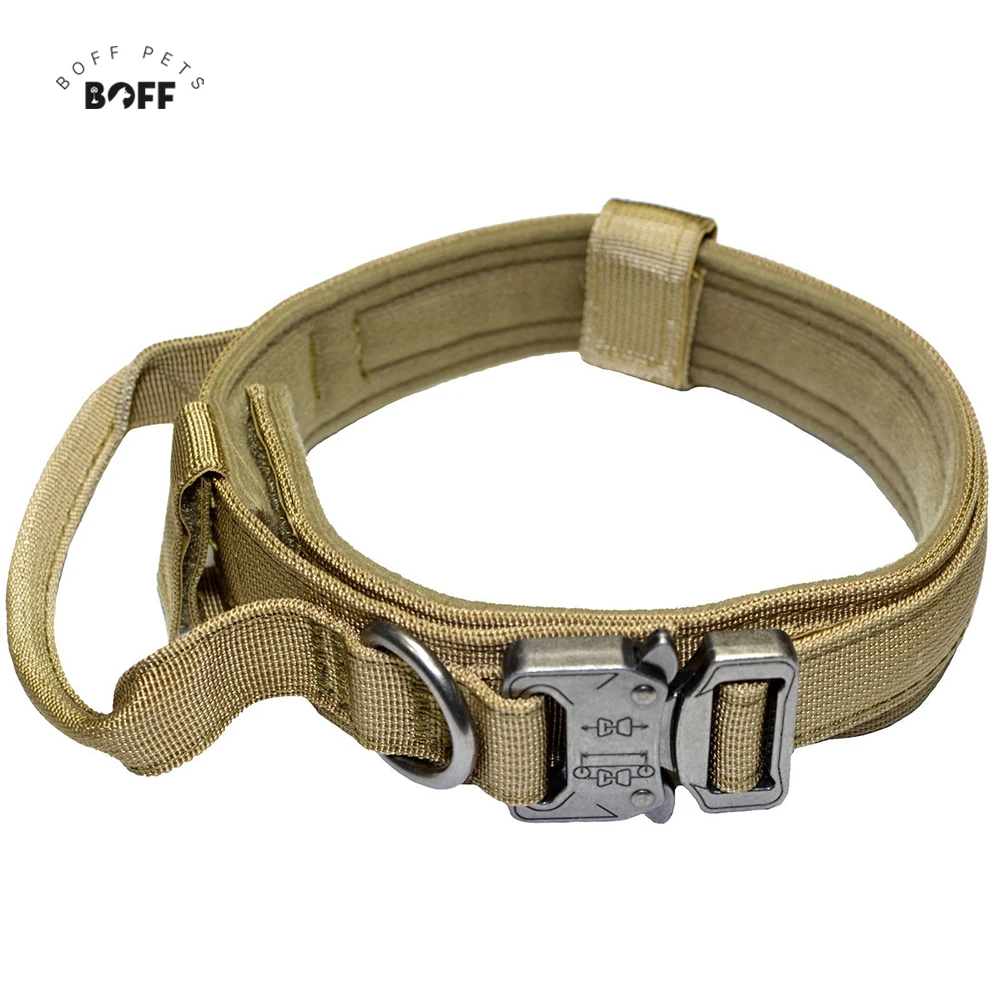 

‌‌BOFFPETS Tactical Retractable Dog Leash for Large Dogs No-Pull Bungee Leash with Dog Collar Durable Outdoor Training Safety