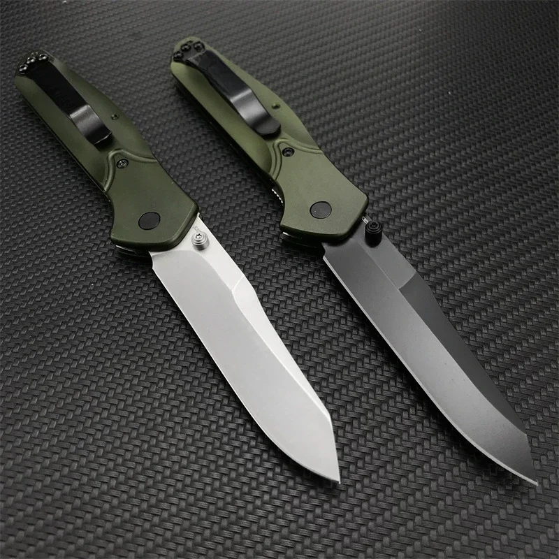 BM 940 Green Handle Folding Knife CPM-S30V Seel Blade T6 Aluminium Alloy Handle Outdoor Camping Tactical Muititool Hand EDC Tool