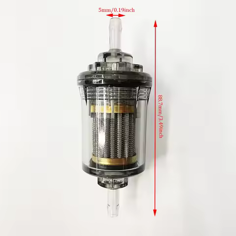 Universal Air Diesel Filter Parking Heater Parts Replacement Fuel Oil Filter+Oil Pipe Fit Truck Bus Caravan Boat Auto Trailers