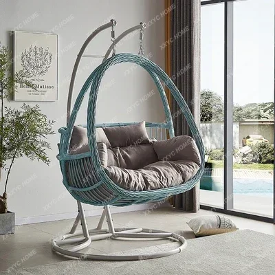 A New style NN Hanging Chair Balcony Household Hanging Basket, Swing Indoor Hammock, Cradle, Outdoor Garden ss 8617
