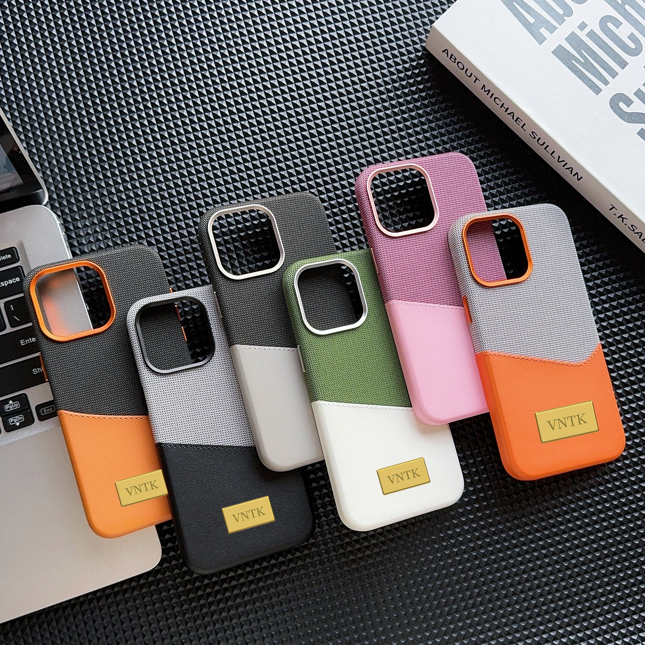 Luxury Magnetic attraction Card bag Hard Case For iPhone 17 16 15 14 13 12 Pro Max Case For iPhone 17 16 15 14 Shockproof Cover