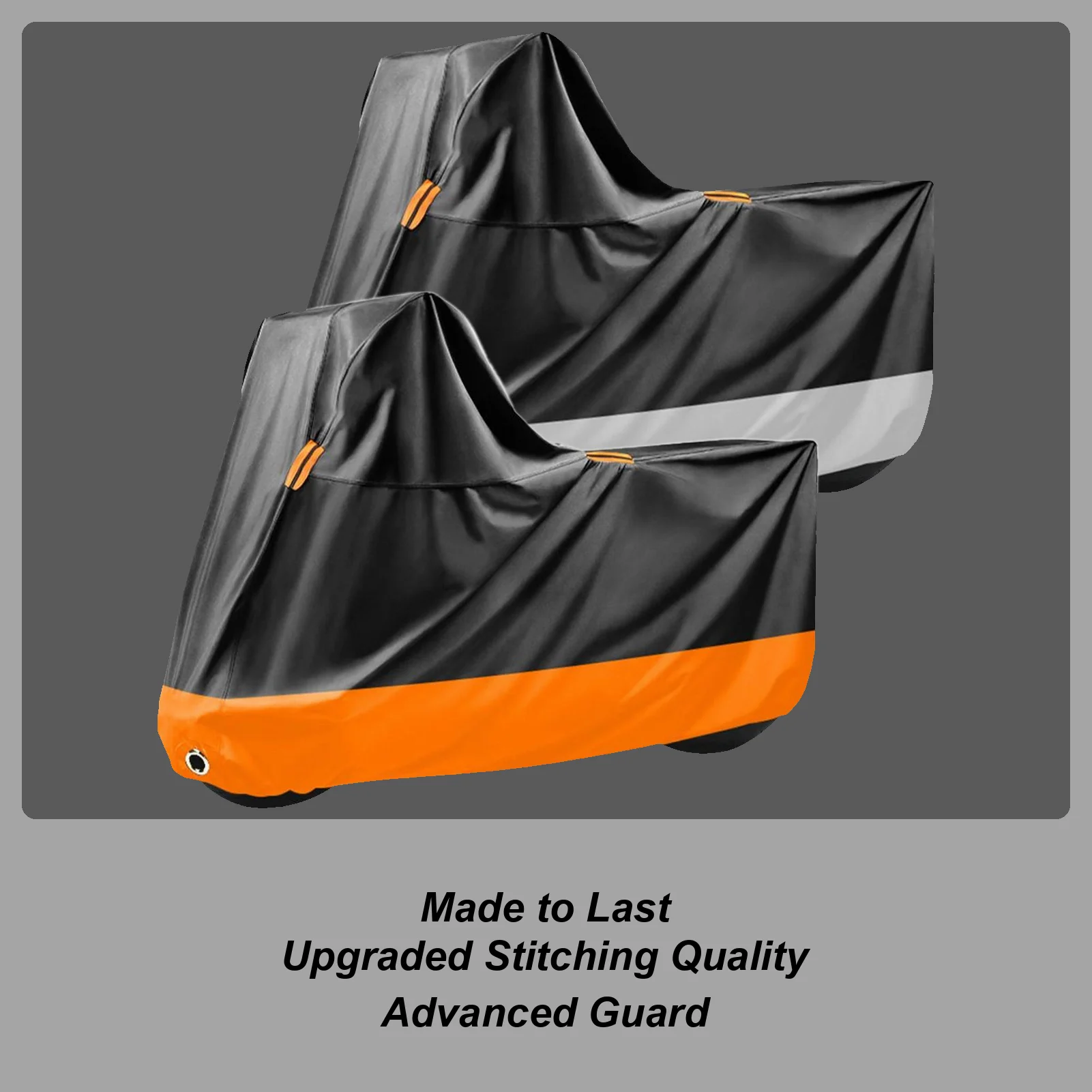 

Motorcycle Cover Waterproof Outdoor Heavy Duty Motorcycle Protection Cover Dustproof Heat Resistant Shade Protector For Daily