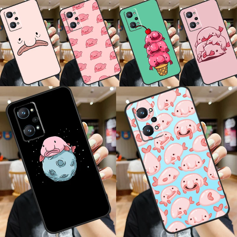 Blobfish For Realme 12 Pro Plus 11 10 9 C67 C55 C53 C51 C31 C35 C33 C30 C21Y C25s GT5 GT Neo 6 Case