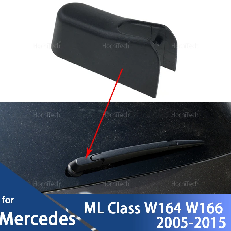 For Mercedes-Benz ML Class W164 W166 2005-2015 A0009982921 Wiper Windshield Windscreen Rear Wiper Arm Washer Cover Cap Nut Cap